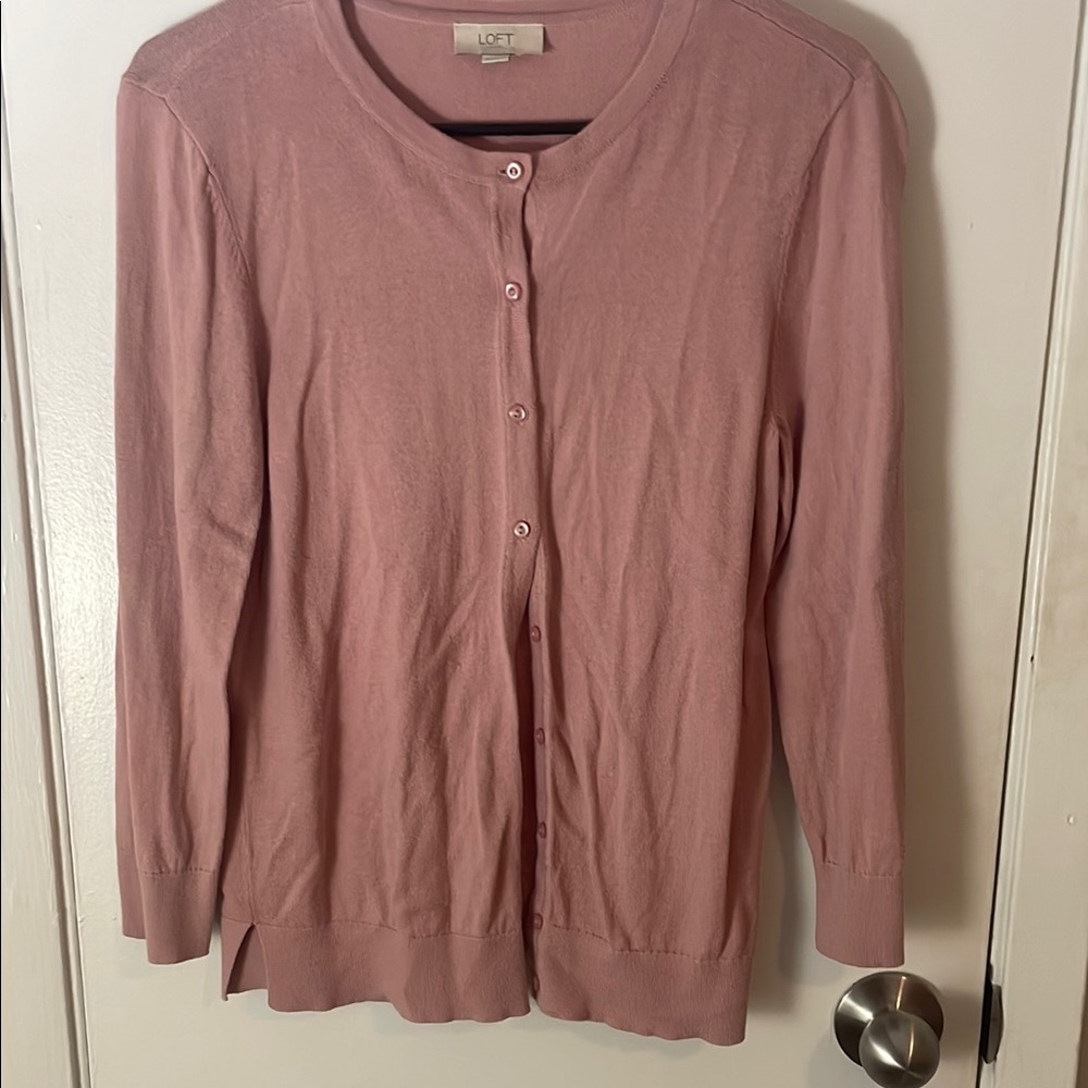 LOFT Women's Blush Cardigan